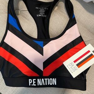 P.E Nation sports bra NWT